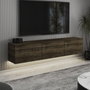 Hanah Home Soporte para TV Neon - Walnut